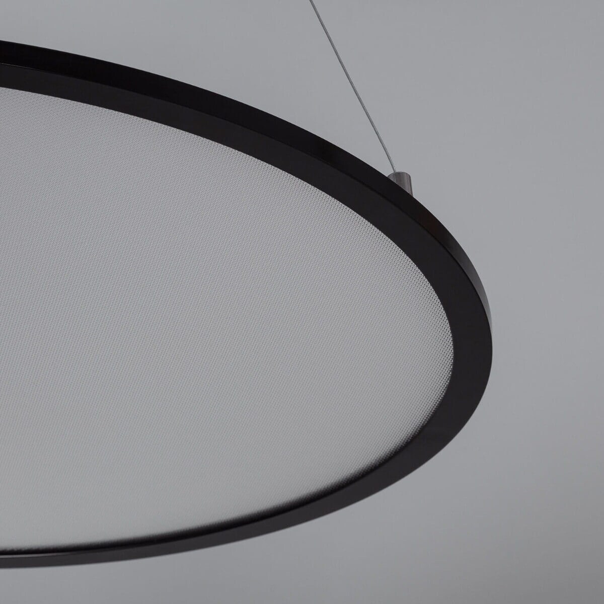 Zwieszana lampa Biuro ABR-LWBO-36W-3000K LED 36W 3000K okrąg czarny