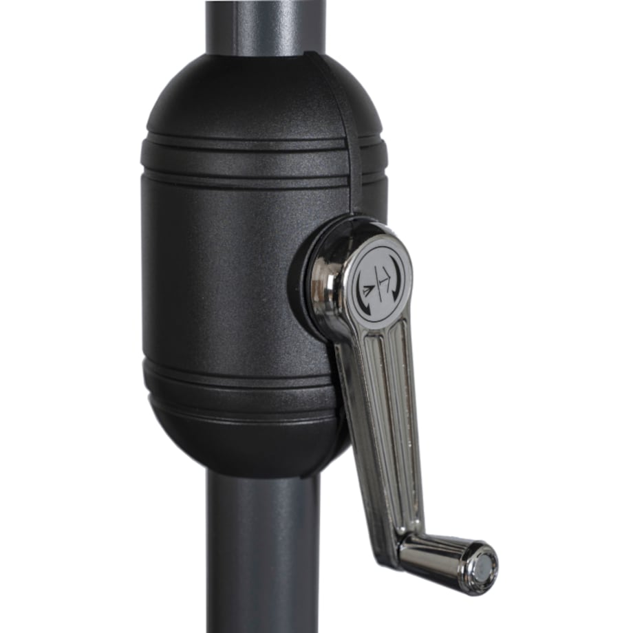 Zestaw Mebli Ogrodowych Stół 6x Krzesło Parasol Na Taras Ogród NEBRASKA