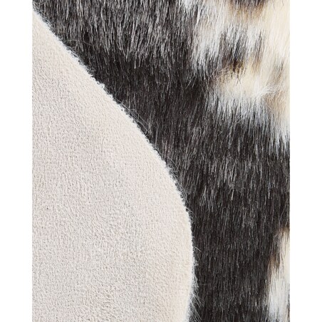 Dywan ekoskóra czarny 60 x 90 cm NAMBUNG