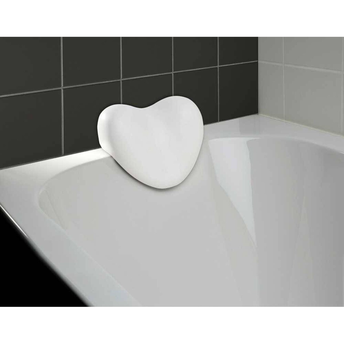 Poduszka relaksująca do wanny SERCE, WENKO