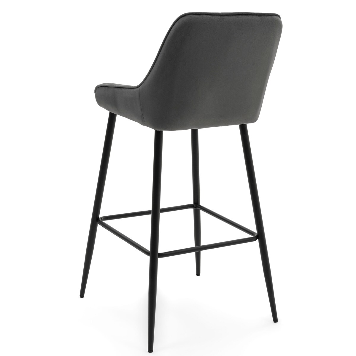 Hoker tapicerowany welurowy do salonu jadalni barowy glamour VASTO