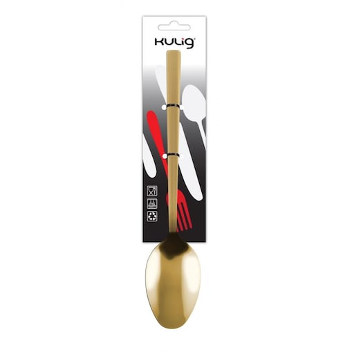 Łyżka obiadowa Piano gold 3 sztuki zawieszka 29460