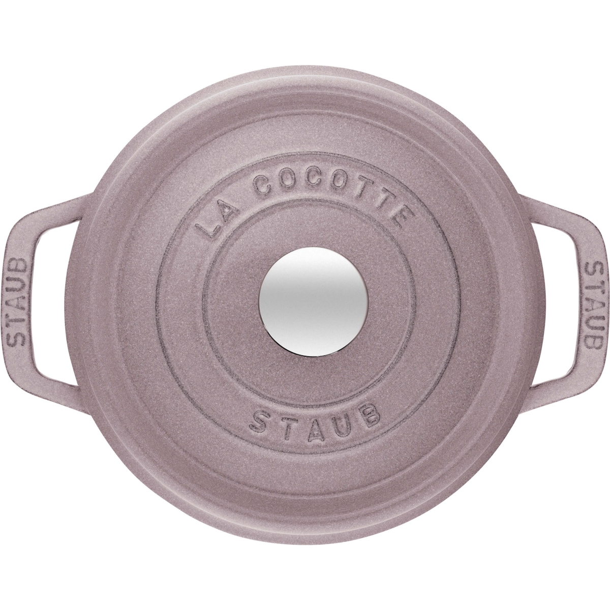 Garnek żeliwny okrągły Staub - 2.6 ltr, Kwiat Wiśni