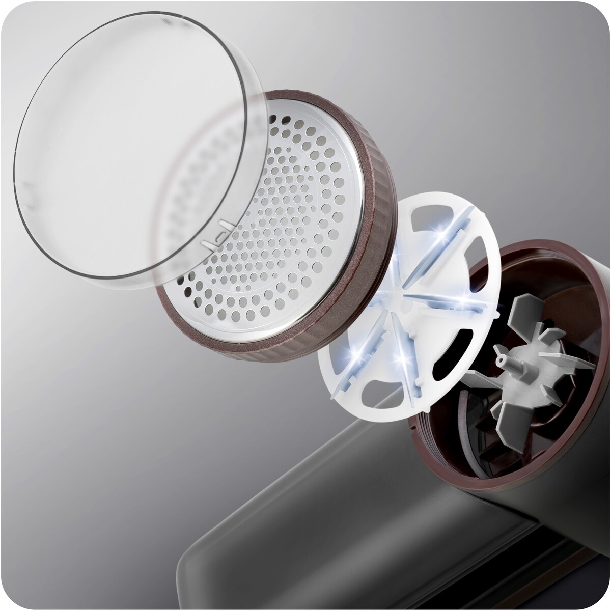 Golarka do ubrań z wyświetlaczem elektryczna Berdsen