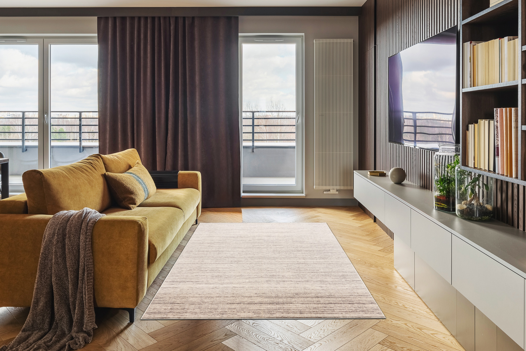 Dywan wełniany ANGEL 7916 / 52044 Melanż 120x170 cm