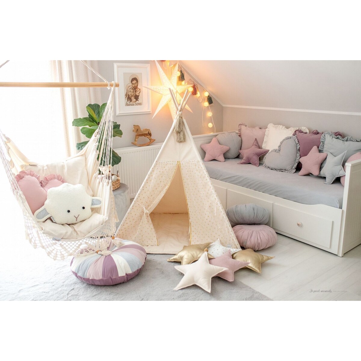 Poduszka Sheep, przytulanka owieczka