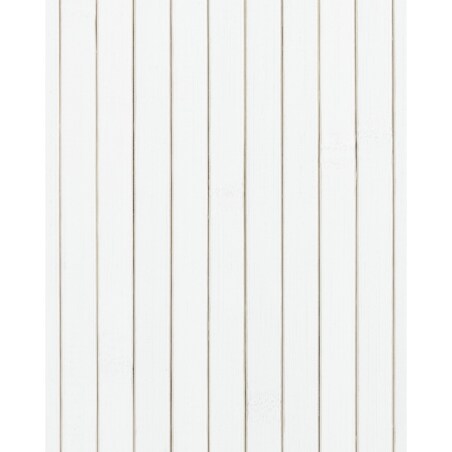 Kosz bambusowy z pokrywką biały BADULLA