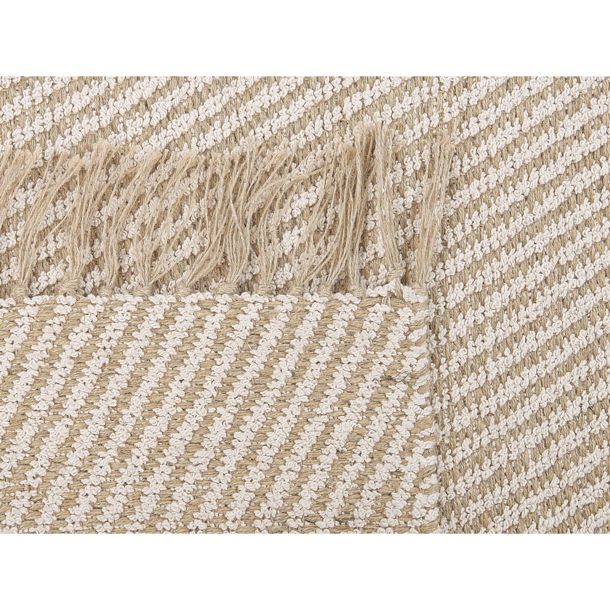 Dywan z juty 140 x 200 cm beżowy ALADAG