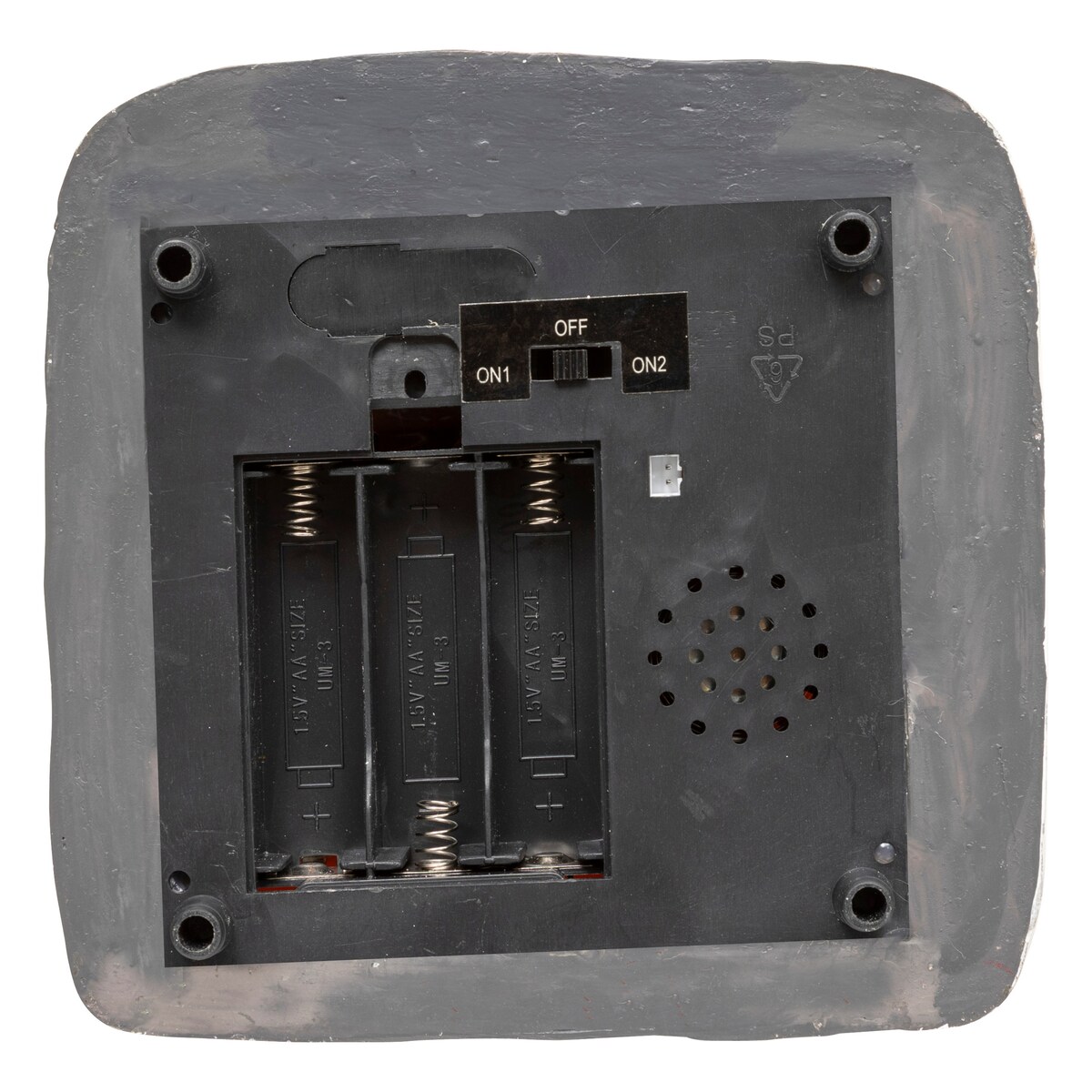 Domek z piernika, 8 LED, ruchomy z dźwiękiem, 16,2 cm