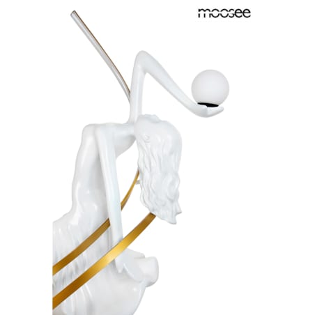 MOOSEE lampa podłogowa DANCING QUEEN biała