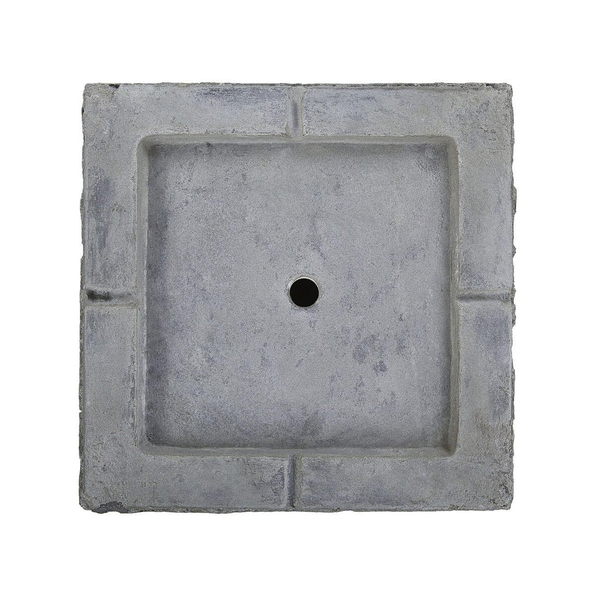 Doniczka 33 x 33 x 70 cm szara DION