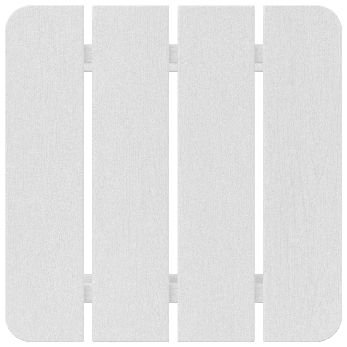 vidaXL Stolik Adirondack Biały 38x38x45 cm HDPE