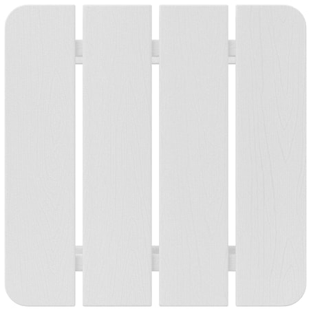 vidaXL Stolik Adirondack Biały 38x38x45 cm HDPE