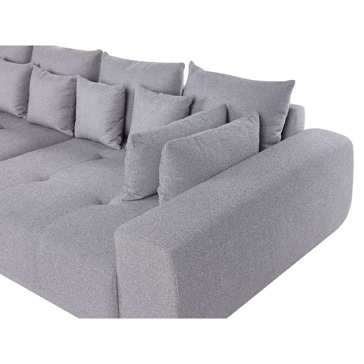 Sofa 4-osobowa szara TORPO