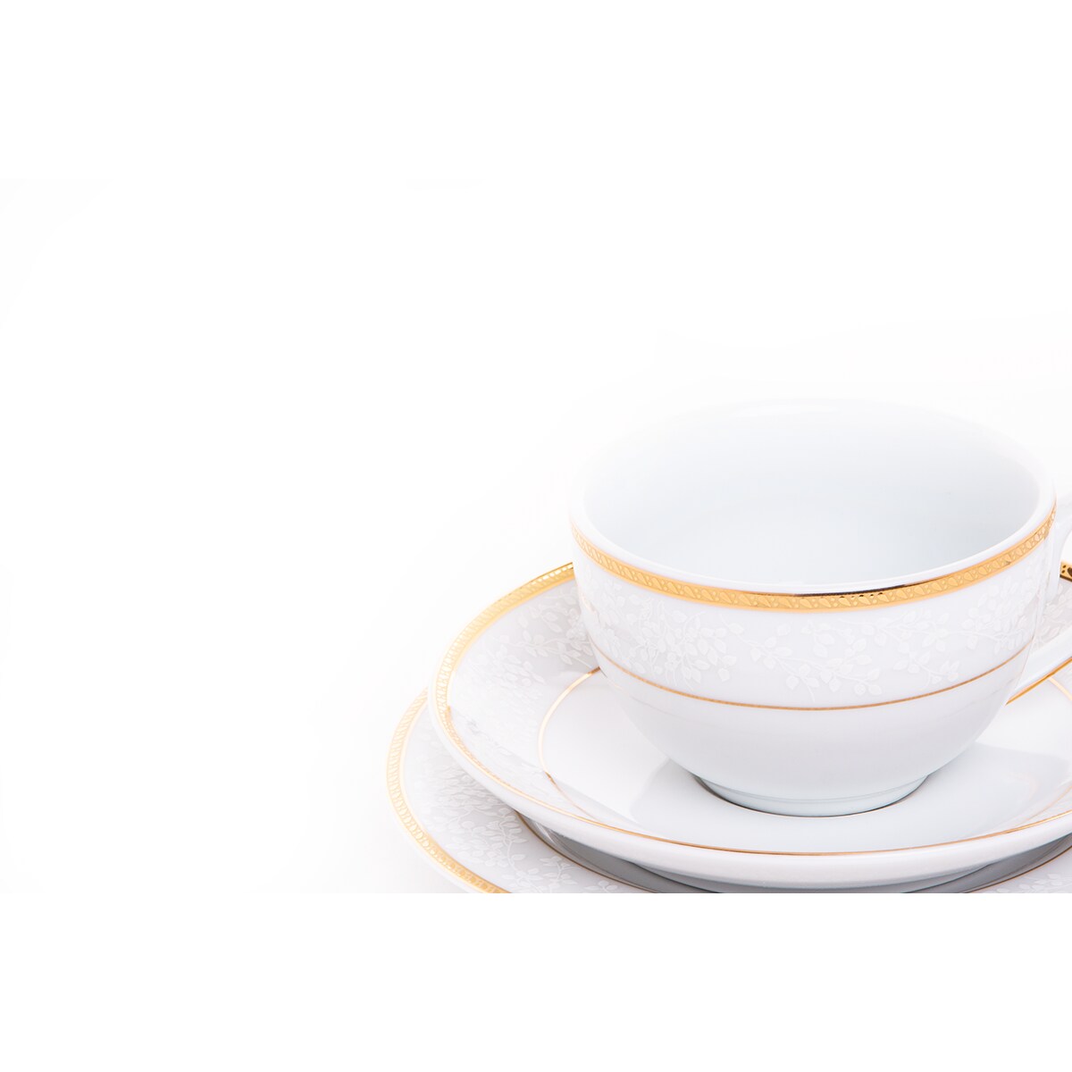 Serwis herbaciany 6os. (18el.) NEW HOLLIS GOLD