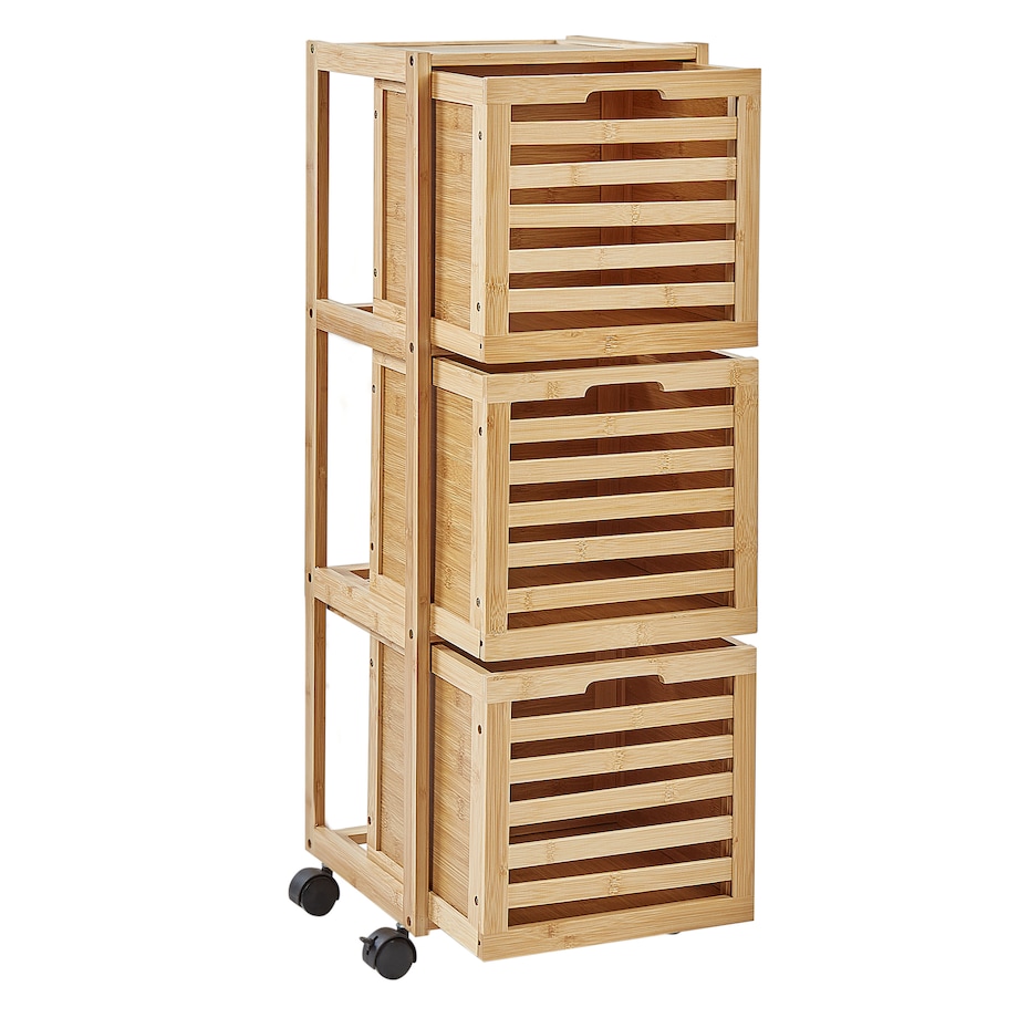 Szafka łazienkowa SHAWNEE Bambus 32 cm Jasnobrązowy