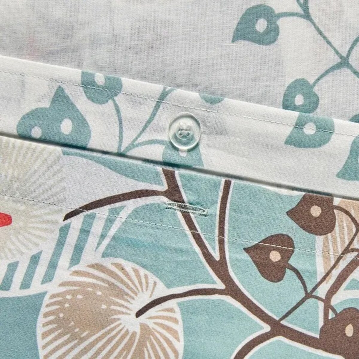 Komplet pościeli bawełnianej Vegetal Marin 240x220 cm