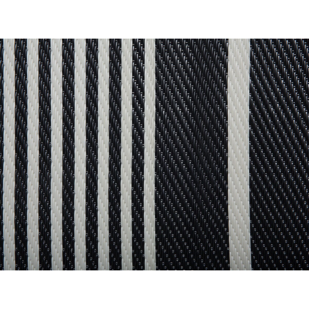 Dywan zewnętrzny HALDIA Czarny 90 x 180 cm