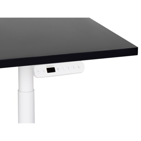 Biurko regulowane Elektryczny 120 x 72 cm Czarny DESTINAS