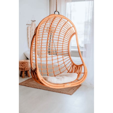 WISZĄCY FOTEL HUGO NATURALNY