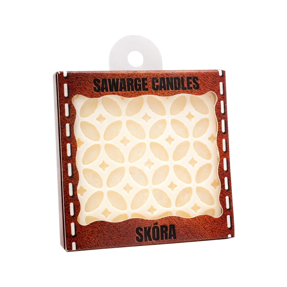 Zapachowa zawieszka do szafy wosk sojowy Skóra