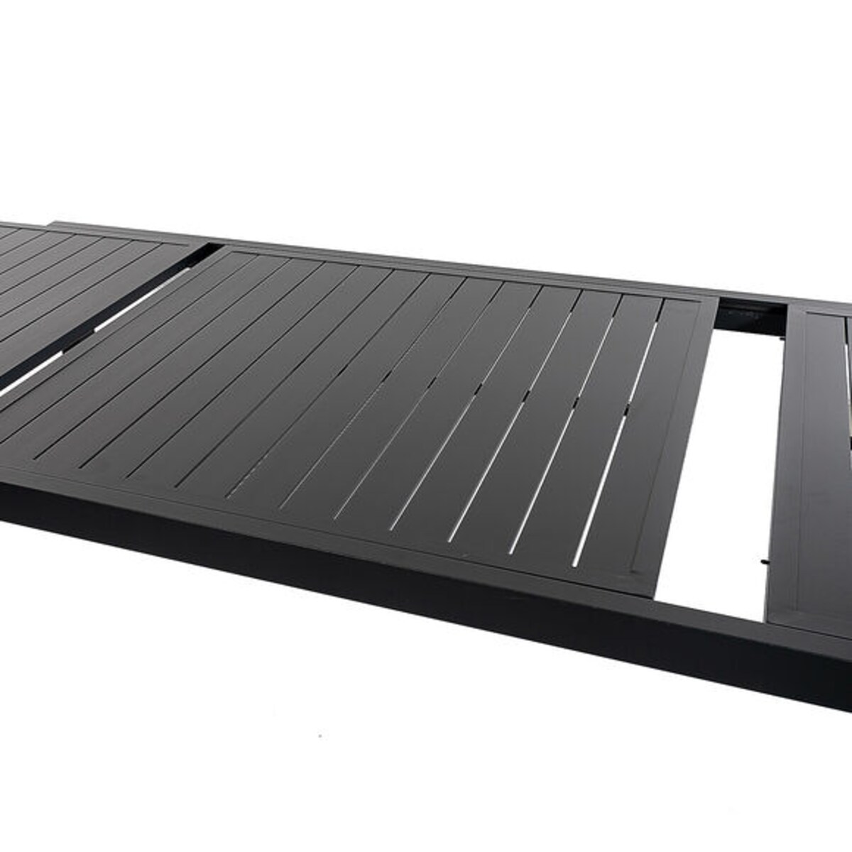 Stół Ogrodowy Rozkładany Składany Stolik Na Taras Balkon Blat Metal Antracytowy