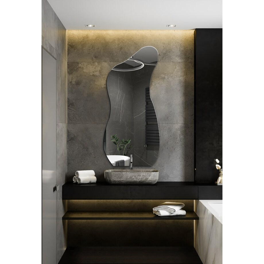 Dekoracyjne lustro o organicznym kształcie - ANGELIT