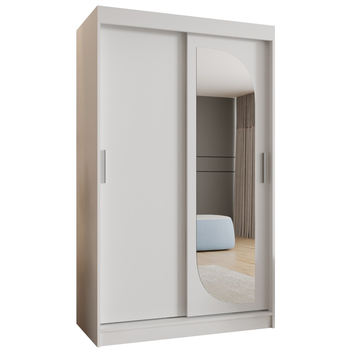 Szafa przesuwna LUCY 120 biały