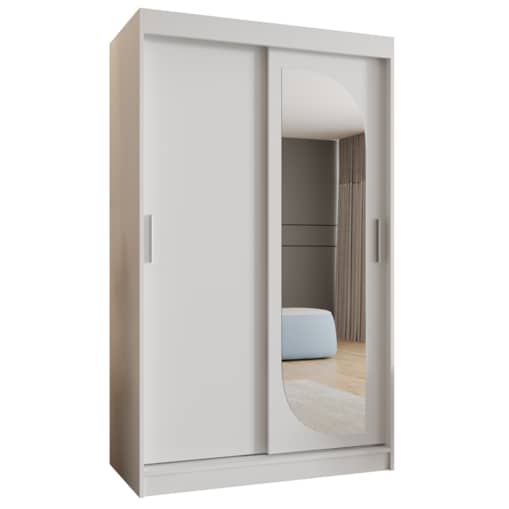 Szafa przesuwna LUCY 120 biały