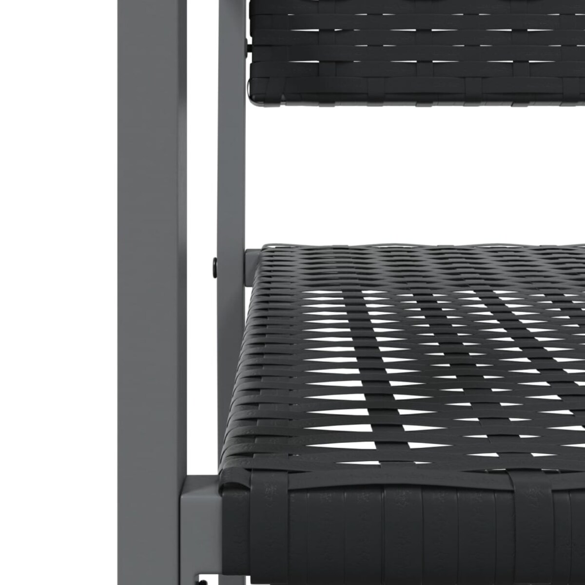 vidaXL 5-cz. zestaw mebli ogrodowych, polirattan i stal