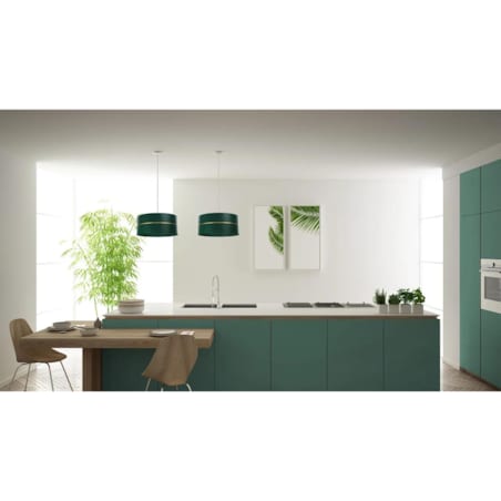 Lampa wisząca SIMPLY GLAMOUR 30 zielona