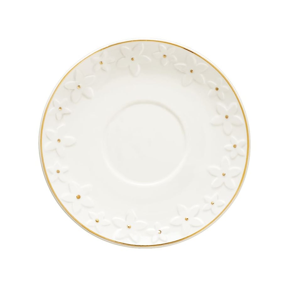 VILLA ITALIA Komplet filiżanek porcelanowych 280 ml 6 sztuk FIORELLA