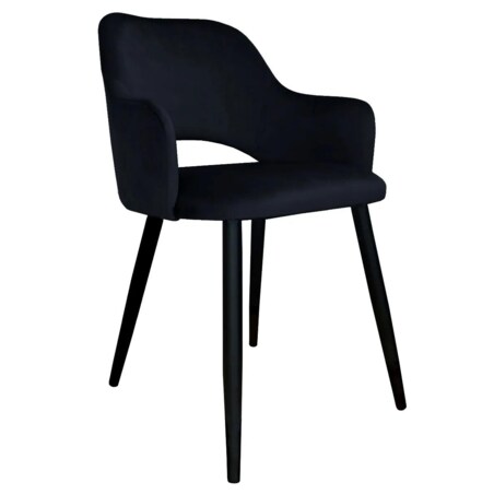 Krzesło NAPO VELVET czarne
