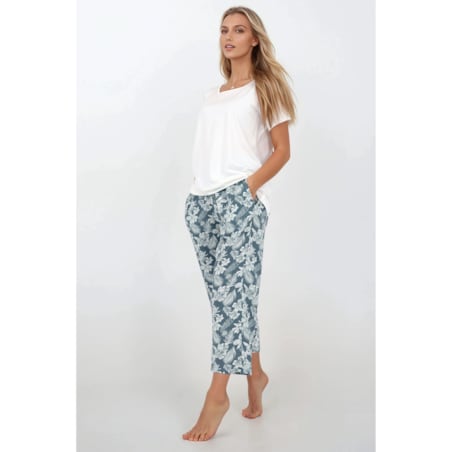 Piżama Casual Beauty Green, M