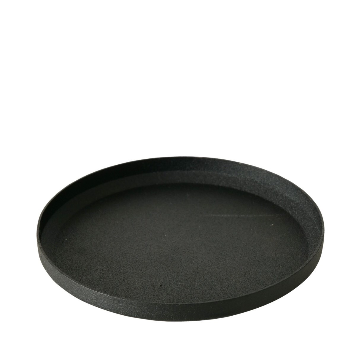 Podstawki na świece Mio, 3 sztuki, czarny mat, metal