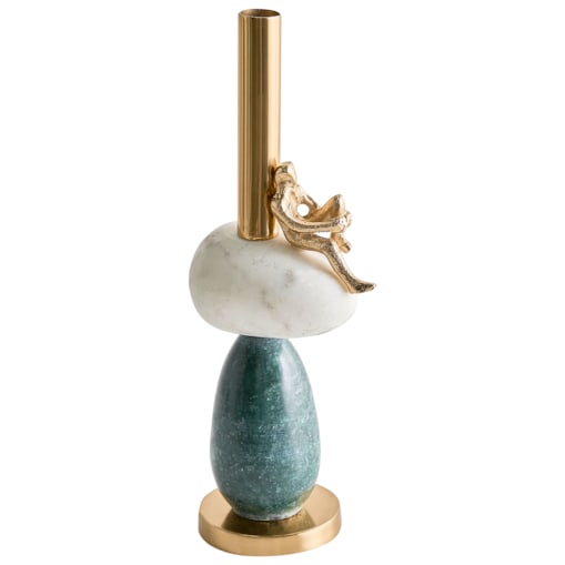 Świecznik BARICE Marmur 34 cm Kolorowy