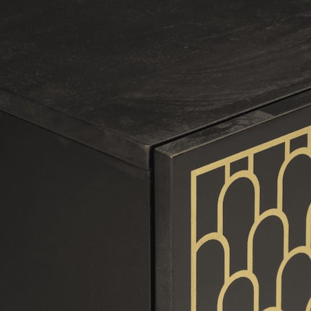 vidaXL Szafka ścienna do łazienki, 38x33x48 cm, lite drewno mango