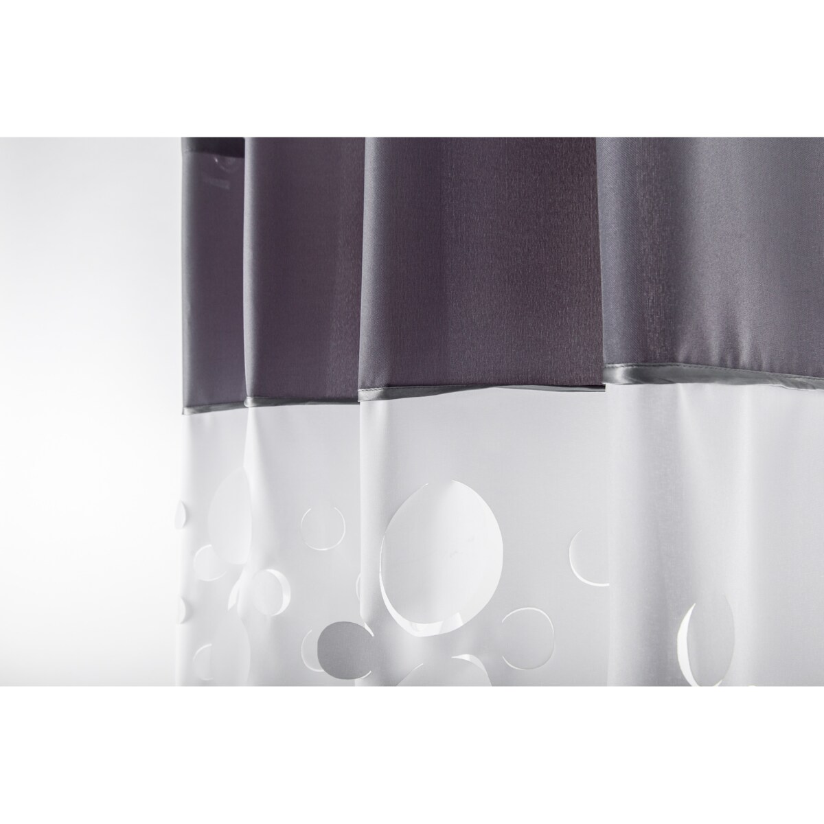 zasłona "22laser" 140x250 cm wycinana laserowo na taśmie marszczącej