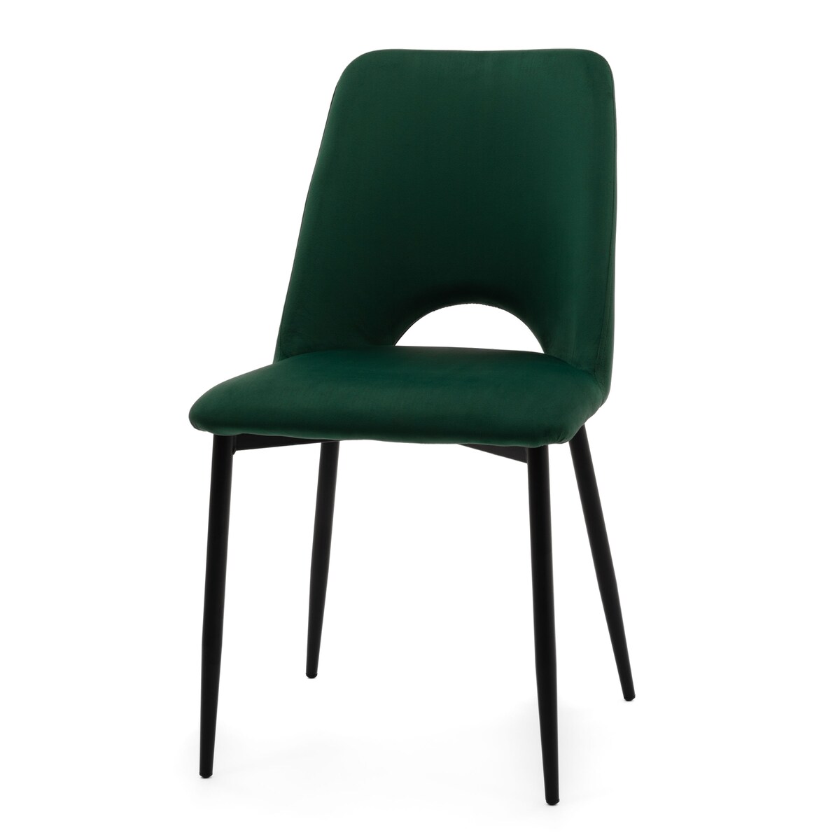 KRZESŁO TAPICEROWANE WELUROWE DO SALONU JADALNI GLAMOUR ZIELONE ORO