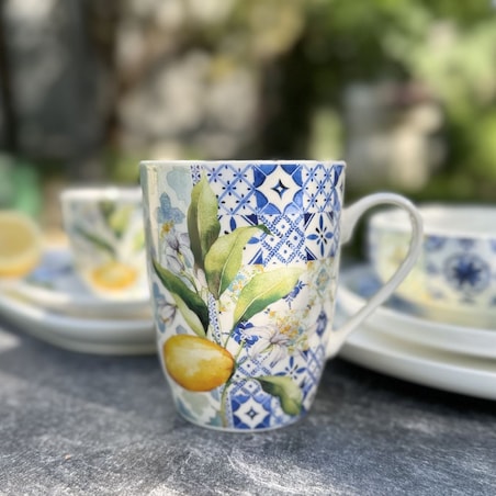 VILLA ITALIA Kubek porcelanowy 330 ml LIMONETTI