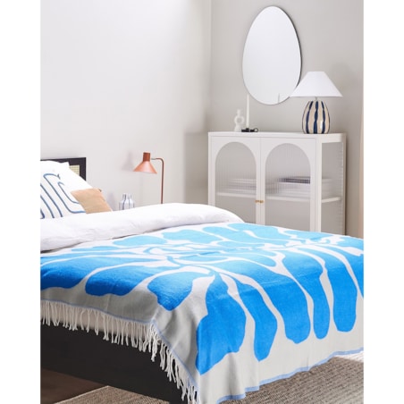 Lustro ścienne 50 x 70 cm srebrne MONTRESOR