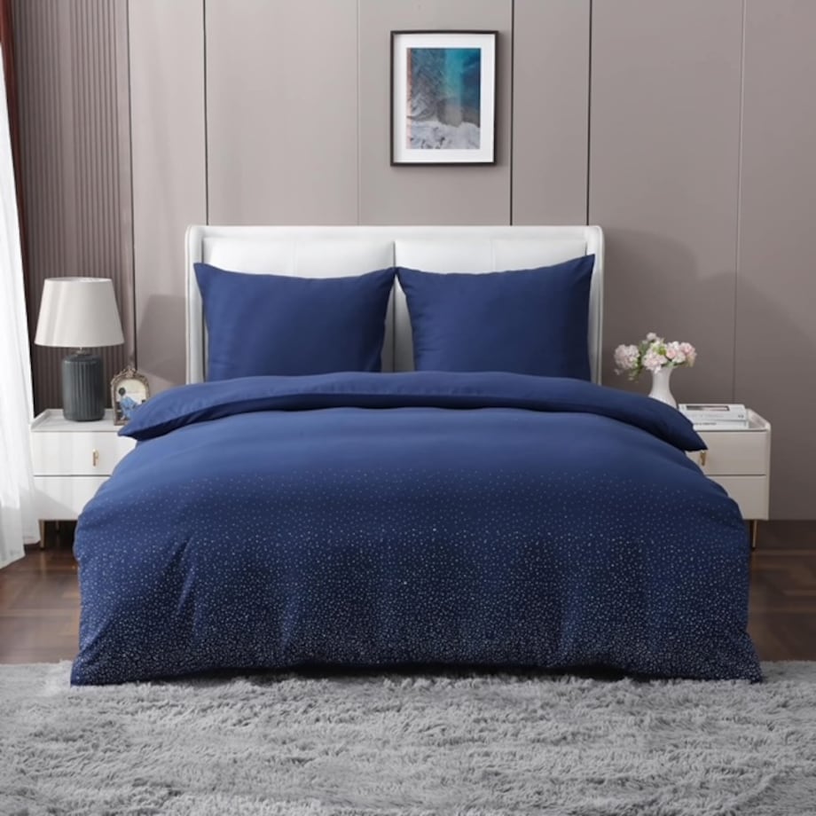 Pościel z kryształkami 200x220 cm