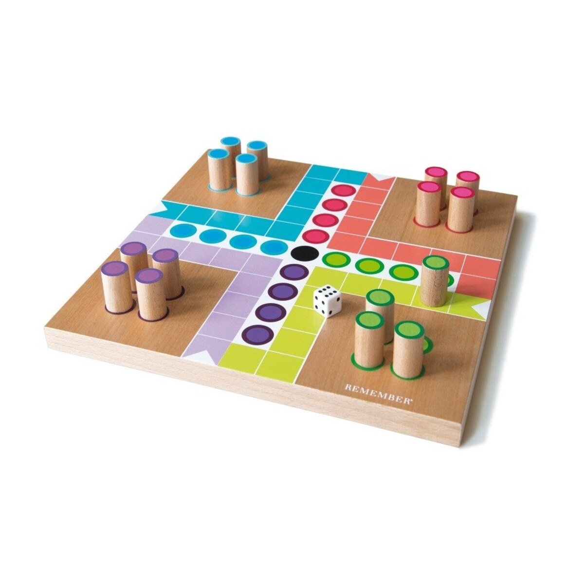 Gra z drewna „Patschisi” dla dzieci, ciekawa planszówka doskonała na upominek