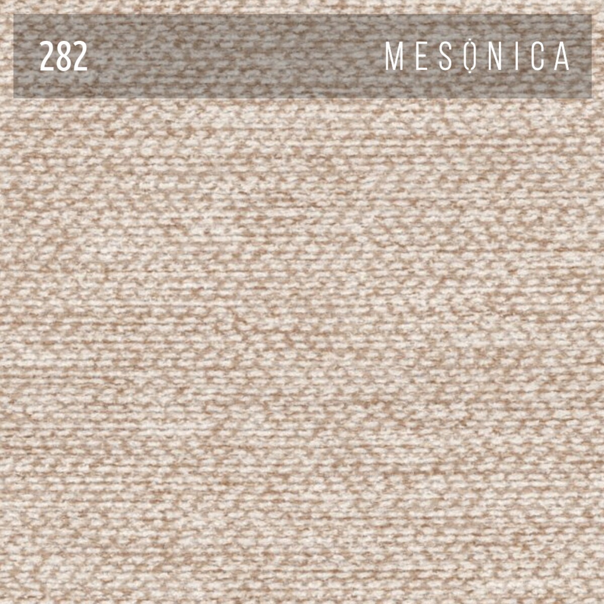 Mesonica Łóżko Alano, geometryczne kremowe, 180x200