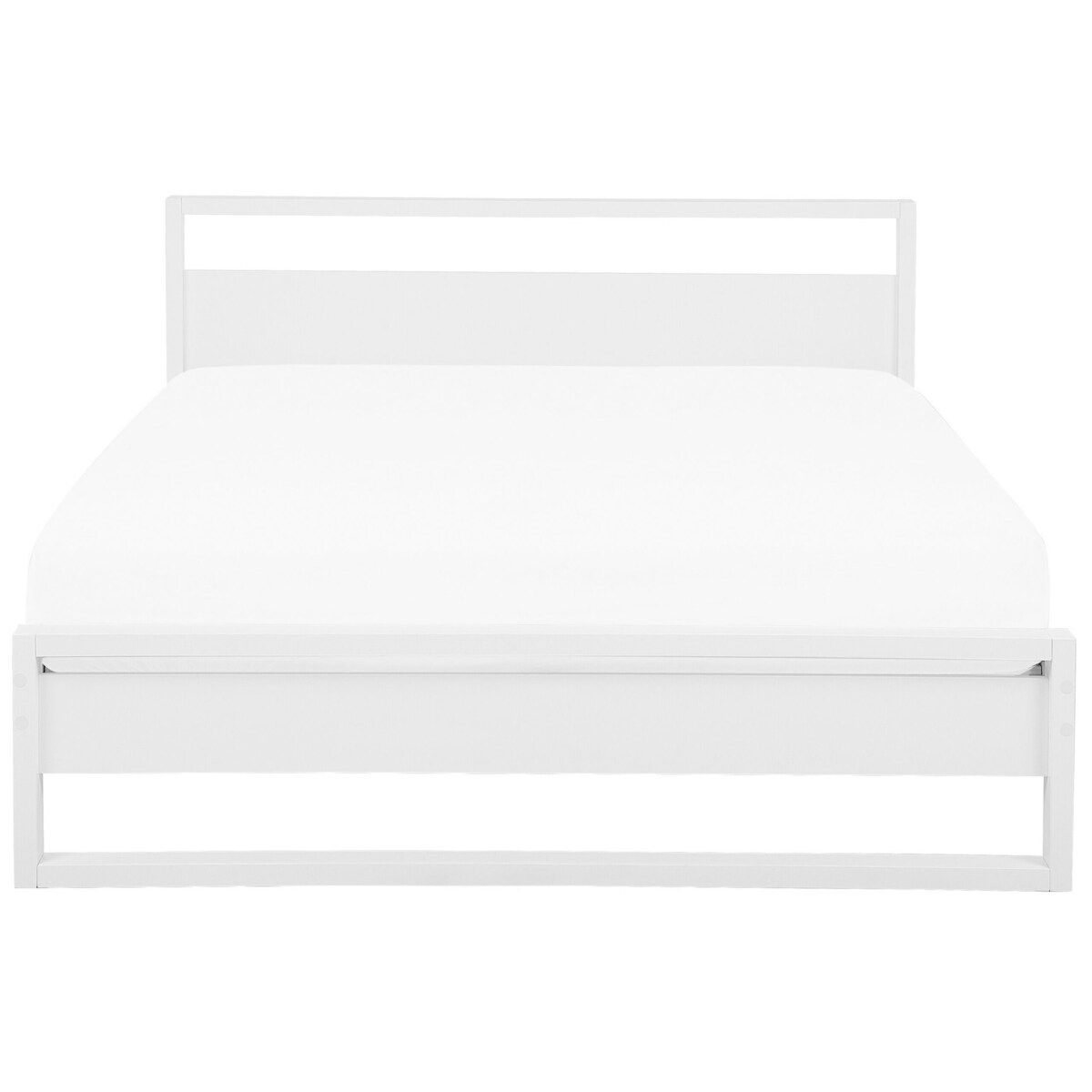 Łóżko drewniane 180 x 200 cm białe GIULIA