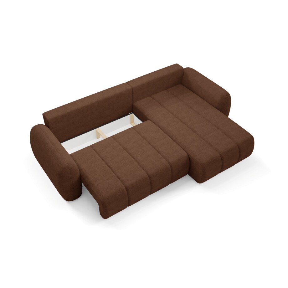 Narożnik CONTII L premium z funkcją spania Kolor: Quelle 54