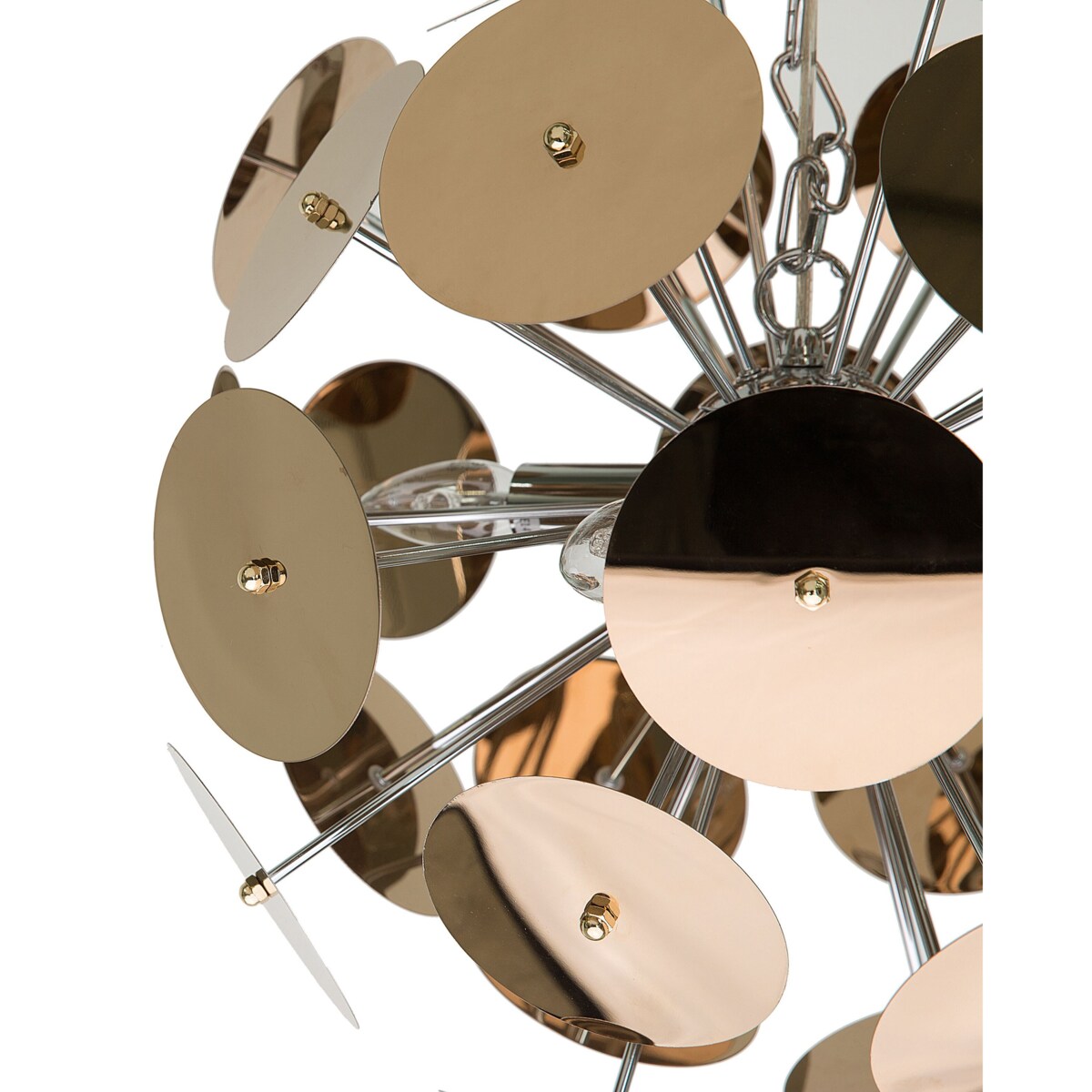 Lampa wisząca metalowa miedziana ZAMBEZI