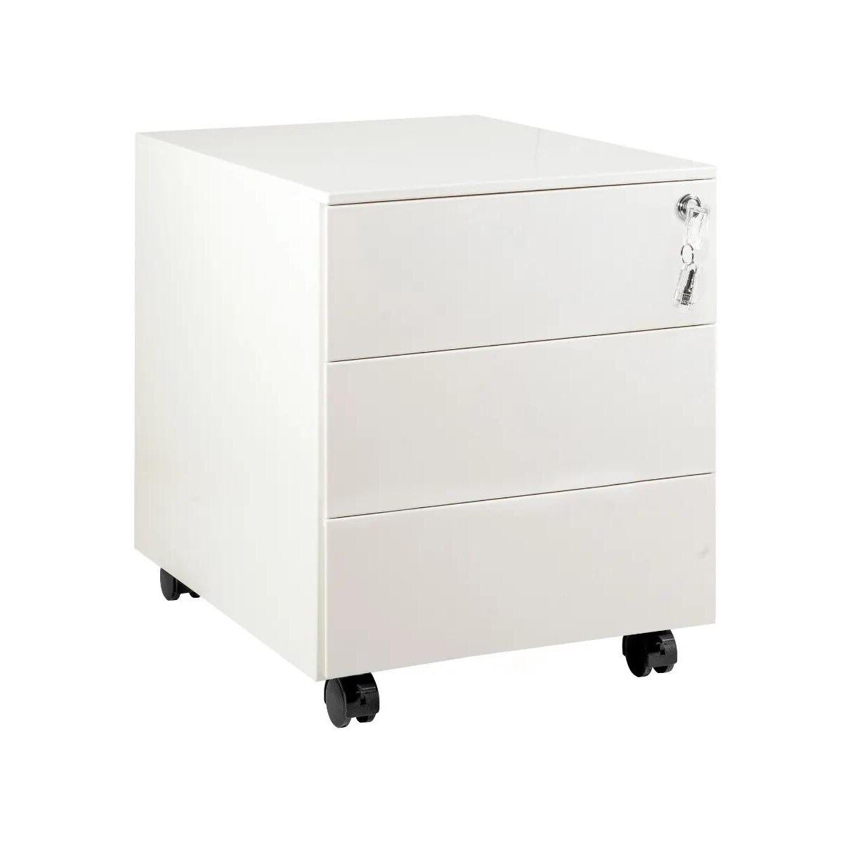 Kontenerek biurowy XD-041-3 biały