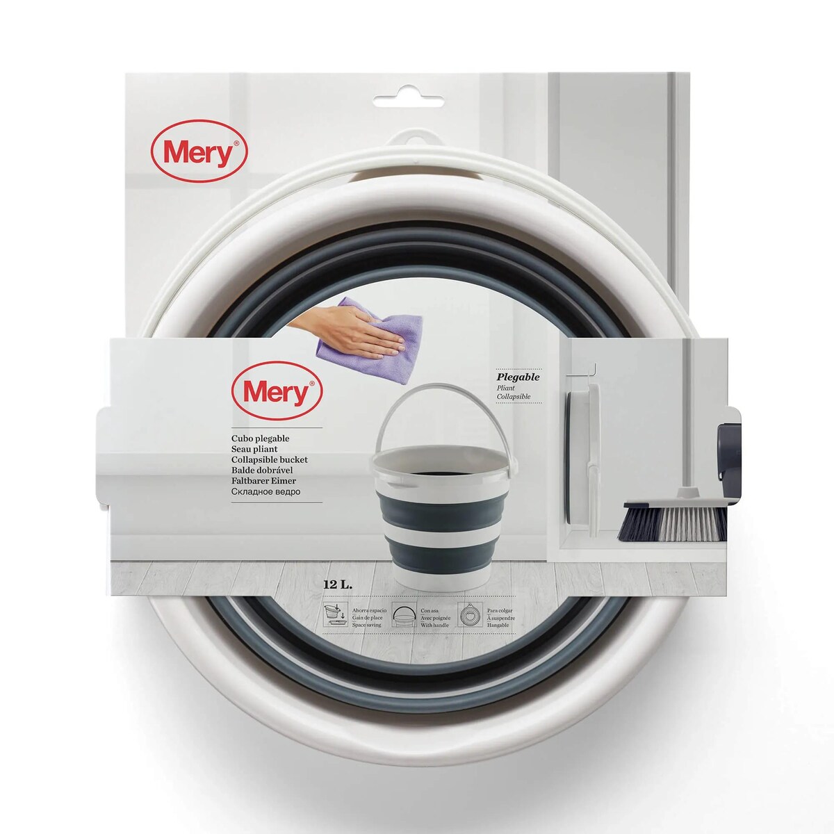 Składane wiadro 12 ltr Mery