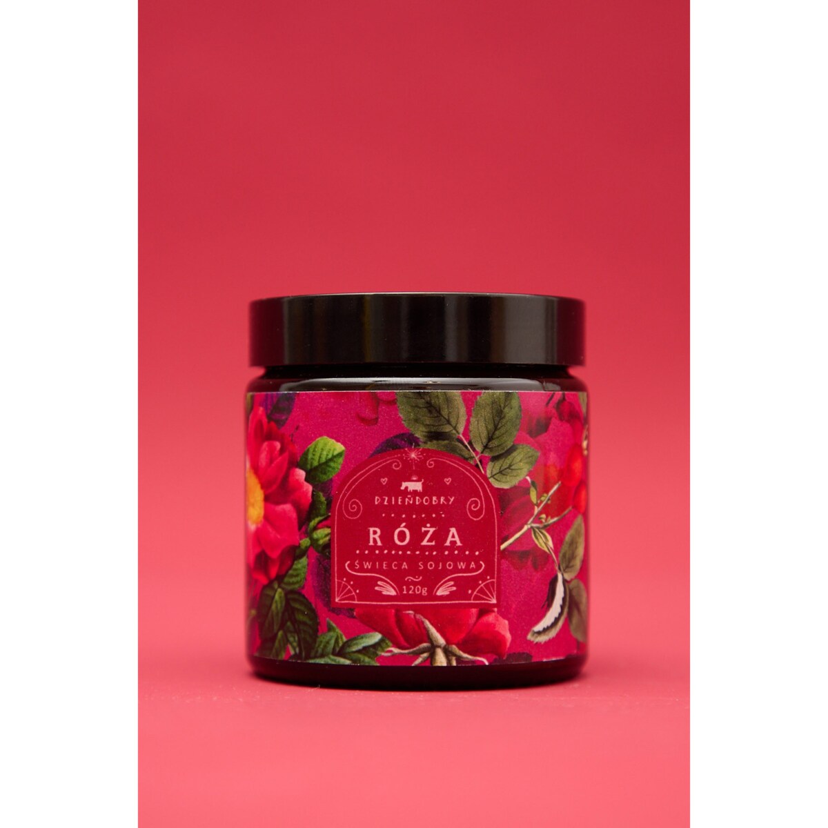 Świeca sojowa Róża